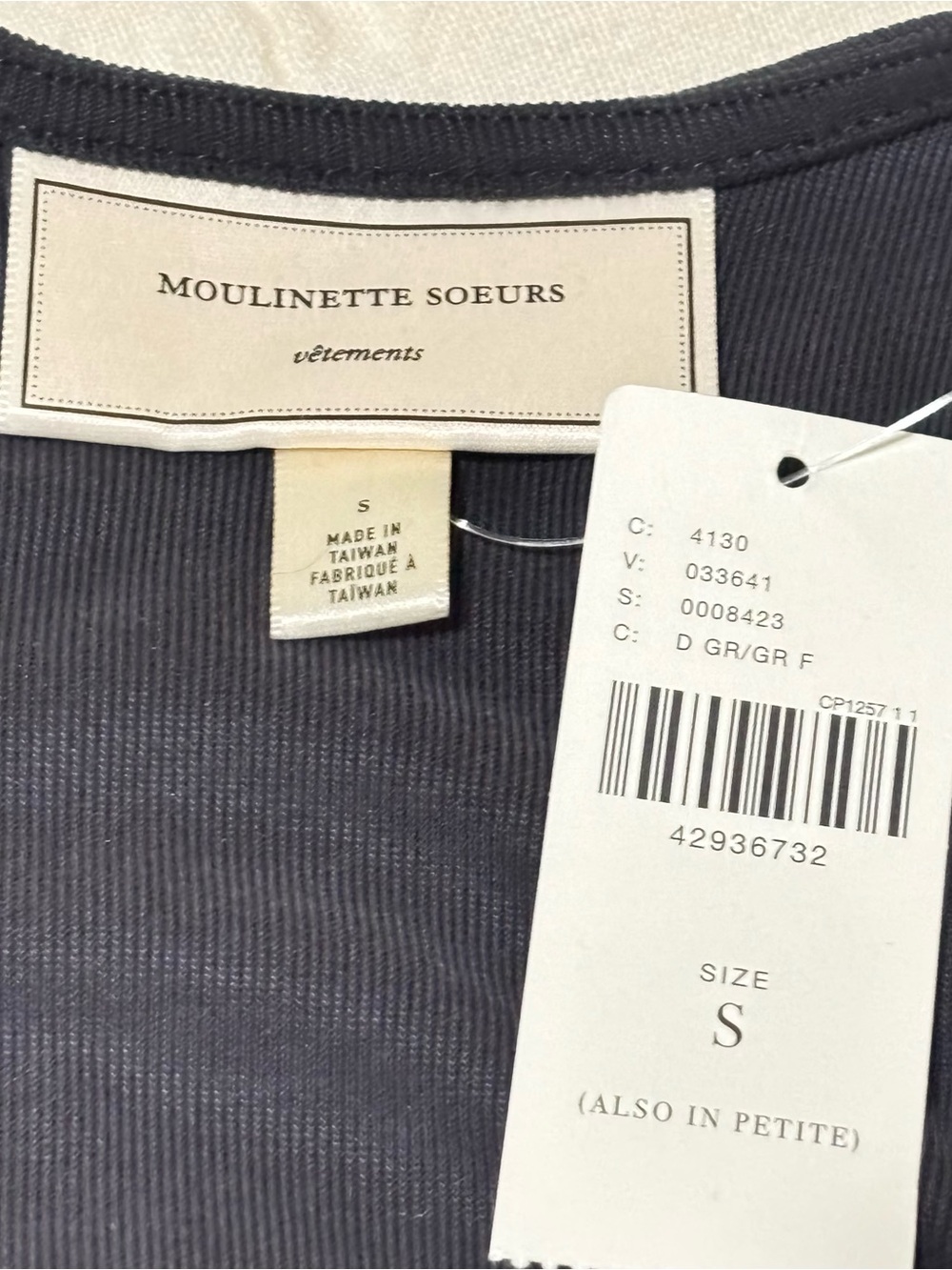 Anthropologie Sleeveless Ruched Tank Dress - Charcoal Gray Modal size S - Picture 9 of 13